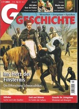 G Geschichte Zeitschrift/  7-2003 / Afrika , Tour de France , Moritz von Sachsen