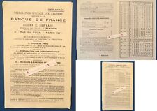 ● Banque de France 1939