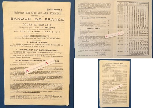 Banque france 1939 - banque,