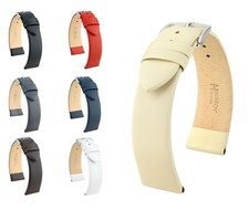 HIRSCH Uhrenarmband Kalbsleder "Toronto", 16-22 mm, 4 Farben, neu!