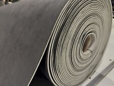 ORIGINAL Alcantara Stoff TIEFSCHWARZ mit ca.4,00mm Schaumstoff Rücken für Sitze!