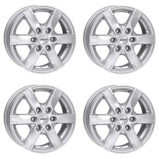 4 Alutec Felgen Titan 7.5Jx17 ET30 6x139 SIL für TOYOTA Hilux Pickup