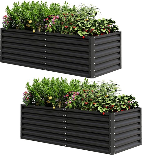 Hochbeet metall 180x60x90 - hochbeet,
