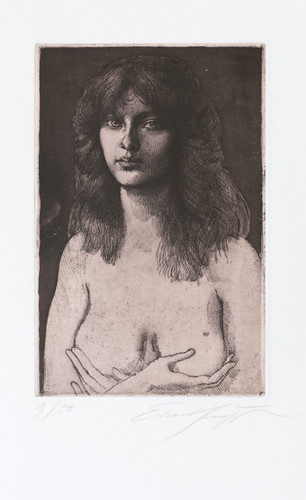 Ernst fuchs mädchen aus - ernst,