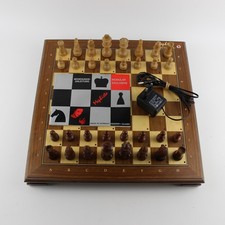 MEPHISTO Exclusive Schachcomputer Schachbrett Holzbrett Hegener & Glaser Vintage