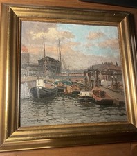 ölgemälde schiffkutter - Ölgemälde, im