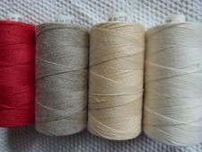 40 Garn Nähgarn 100% Leinen