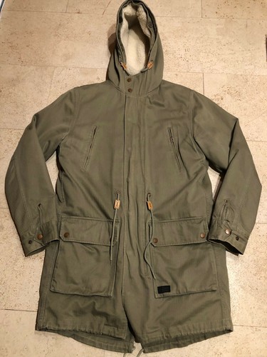 Wesc landon hooded parka - hooded,