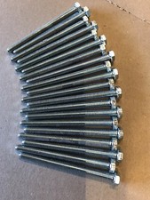 Schraube M6 x 80 mm 8.8 verzinkt DIN933/ISO4017 Gewinde durchgängig 20 Stk 6kant