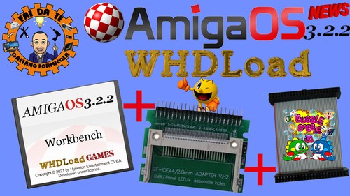 Amiga workbench - 3.2.2, +