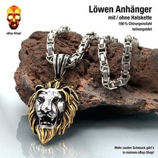 Löwe Anhänger 18 kt