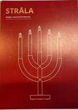 IKEA Strala Kerzenleuchte 5 armiger LED Leuchte Kerzenständer 705.028.14 NEU OVP