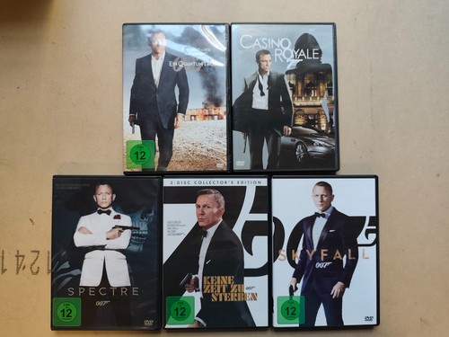 James bond 007 sammlung dvd - sammlung,