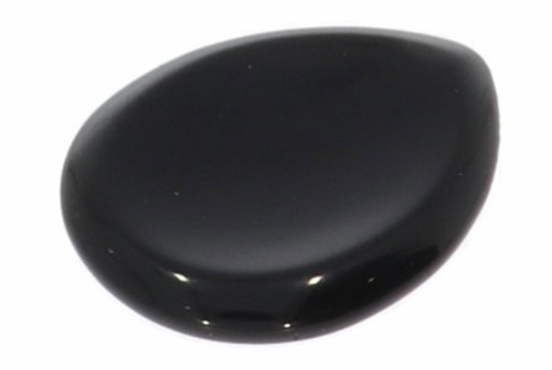 Obsidian schwarz daumenstein - obsidian,