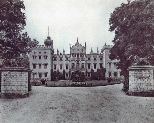 Schloß dobrau burgwasser - schloß, dobrau/