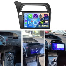 6+128G Für Honda Civic VIII Hatchback 2006-2011 Android 15 Autoradio carplay GPS