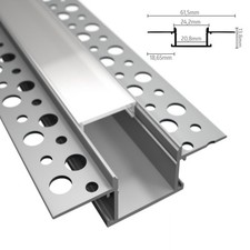 10x trockenbau profil einputz - profil,