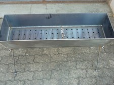 Mangal aus 3 mm Stahl 90x27 cm  Grill Mangal Schaschlik  ohne Zubehör
