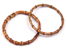 1 Paar Bambus-Taschengriffe