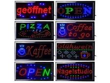 LED Laufschild mit Anschlußkabel Beleuchtung Leuchtreklame mit Motiv Werbung