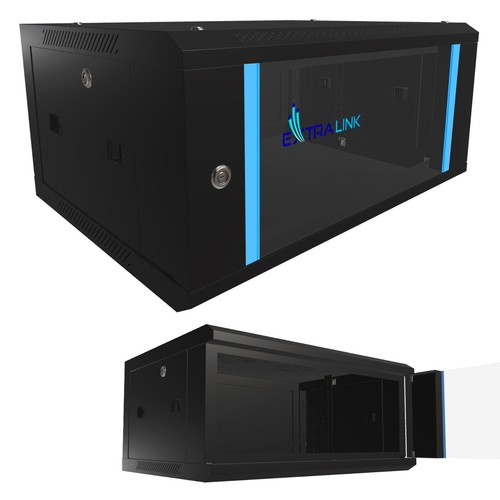 4he netzwerkschrank - 19",