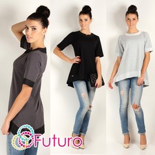 Trendige kurzärmelige