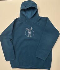 Elkline Fleece Hoodie, Türkis, Größe 140/146