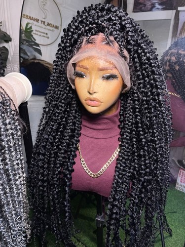 Full lace braids perücke - full,