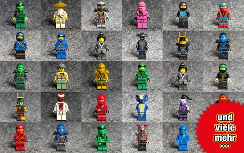 Lego ninjago mini figuren - ninjago,