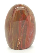 Versteinertes Holz Skulptur poliert, aus Madagaskar, ca 9,1 cm, ca 0,37 kg