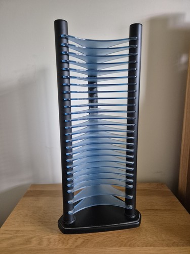 Vintage rack kunststoff cd - kunststoff,