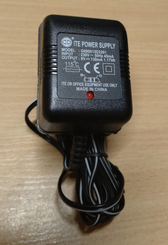 130ma transformer ac - 9v,