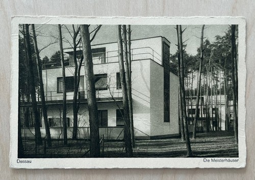 Vintage bauhaus dessau - bauhaus,