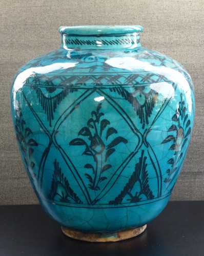 Antik jh keramik vase - ~17.,