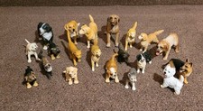 Schleich Hunde Konvolut Figuren diverse Hunde und  Katzen nur Schleich 20 Tiere 