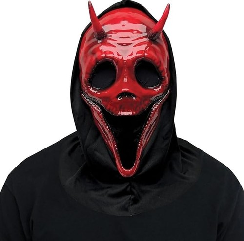 Totenkopf teufel maske - totenkopf, mit