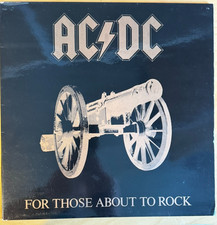 AC/DC - For Those About To Rock - Vinyl LP -Different Cover - RARE- S090.171