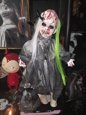 ooak horror doll living dead dolls #goth  Terrifier Halloween dark art haunted 