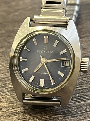 Edox damenuhr automatic - -,