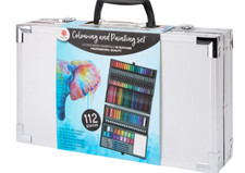 Mal- & Zeichenset 112-tlg. mit