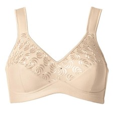 Speidel Damen Soft-BH ohne Bügel Batiststickerei breite gepolsterte Träger