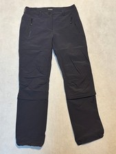 Schöffel Damenhose Outdoorhose schwarz lang/ kurz zu tragen GR. M