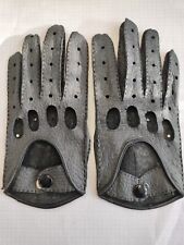 Herren Peccary Auto Fahrer Handschuhe Größe 8 1/4 Leder Luxus 17 Damen Premium 