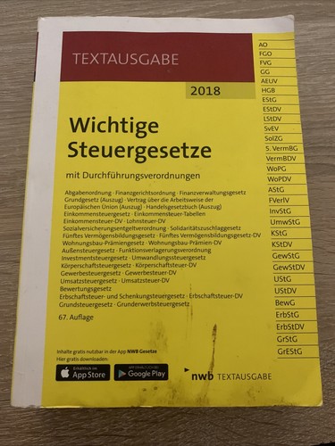 Wichtige steuergesetze mit - wichtige, steuergesetze: