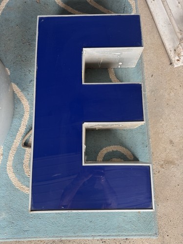 Leuchtbuchstabe 70er vintage - 70er,