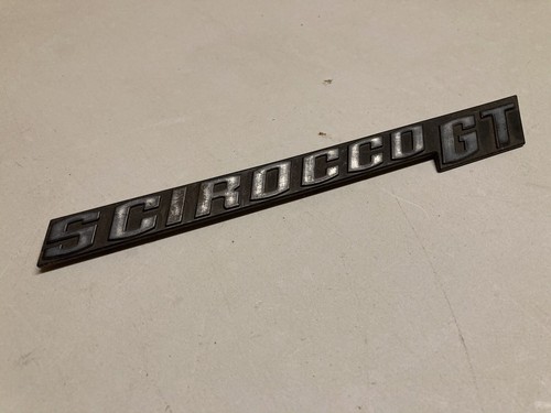 Schriftzug scirocco - schriftzug, gt