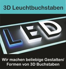 3D LED Buchstaben 35cm -