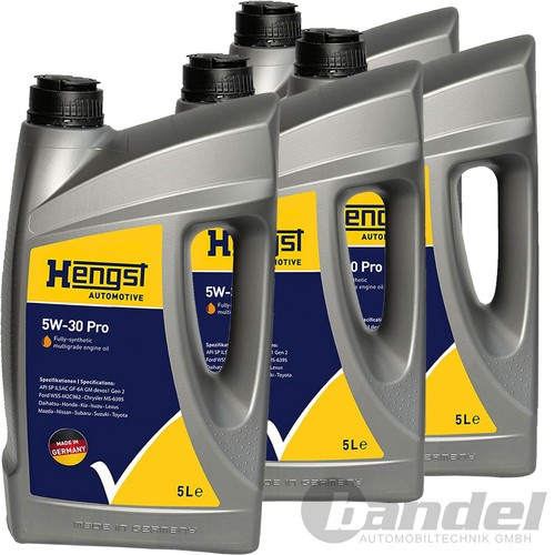 Hengst 5w30 pro - 4x,