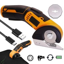 Elektrische Schere,Kartonschneider,Sicherheitsschloss Universalschneider Teppich