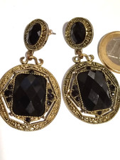 Ohrstecker altgoldfarben